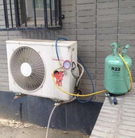 图们空调加氟